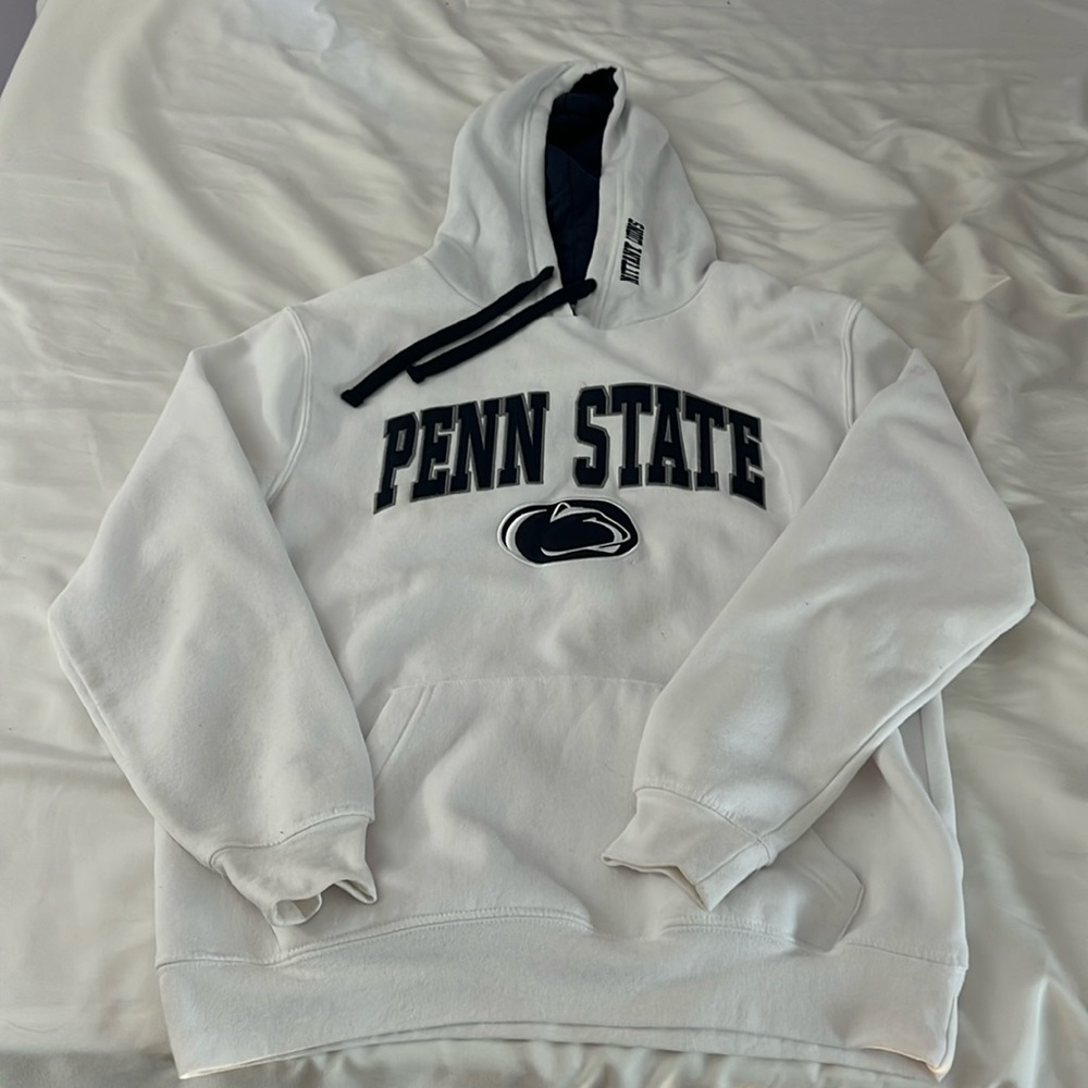Navy Blue and White Penn State Sweatshirt Sz M